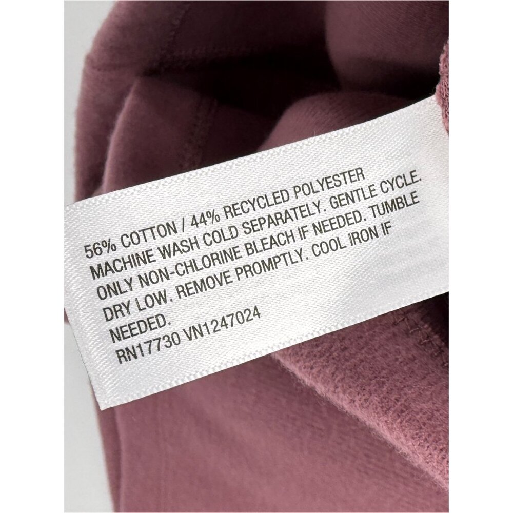 A New Day Women's Long Sleeve Brushed Mockneck Top in Mauve M - Picture 6 of 10